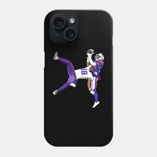 One handed receiver Phone Case