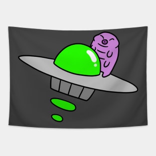 UFO Waterbear Tapestry