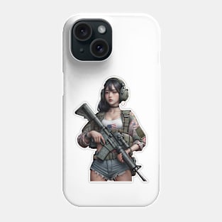 Tactical Girl Phone Case