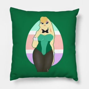 Easter Playmate Bianca Pillow