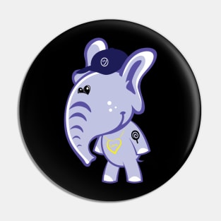 Eddie the Elephant Pin