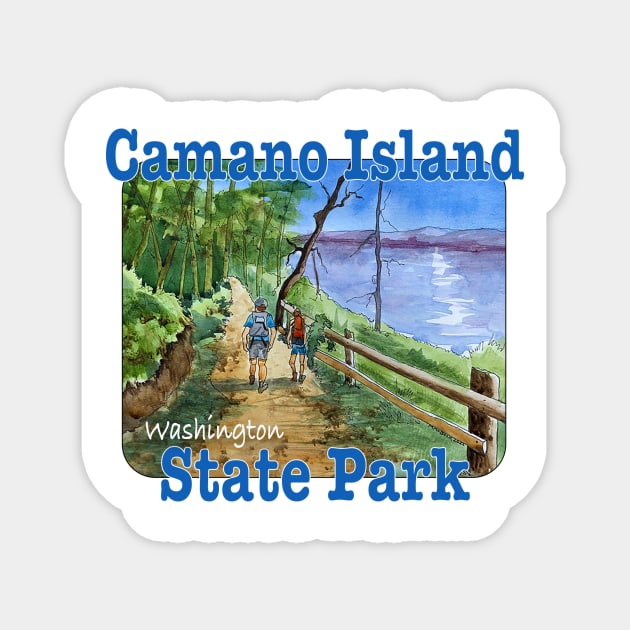 Camano Island State Park, Washington Magnet by MMcBuck