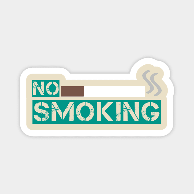 No Smoking Magnet by Menu.D