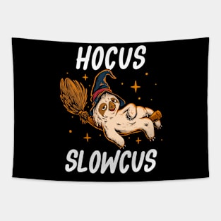 Sloth Witch Cute Halloween Design For Sloth Lovers Tapestry