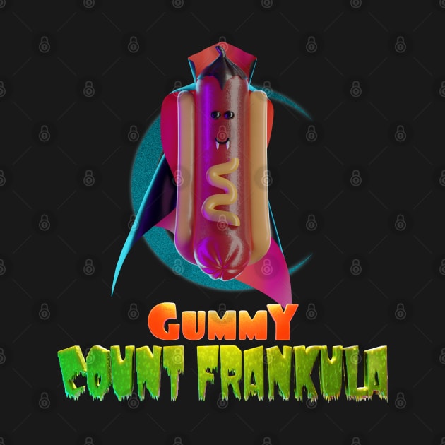 Halloweeners - Gummy Count Frankula by DanielLiamGill