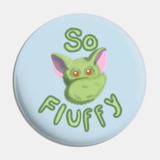 So Fluffy Pin