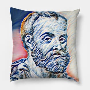 Galen Portrait | Galen Artwork 13 Pillow