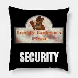 FNAF Security (White Text) Pillow