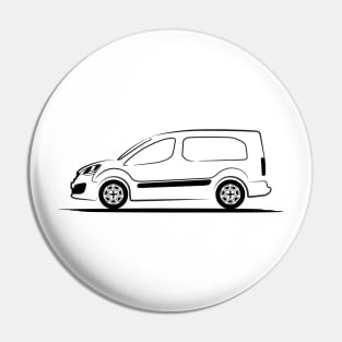 Citroen Berlingo 2015 Black Pin