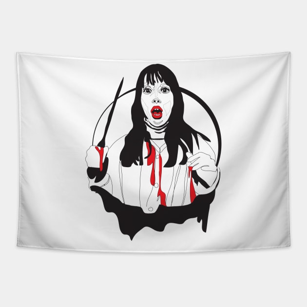 Shelley Duvall Tapestry by LizzyM