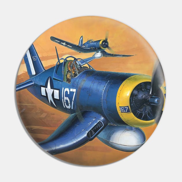 F4U Corsair Pin by Aircraft.Lover