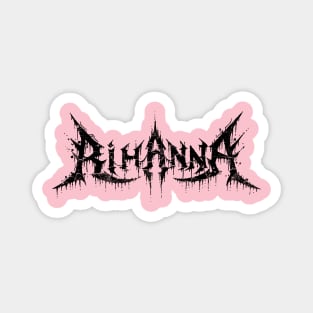 The Rihanna Metal Magnet