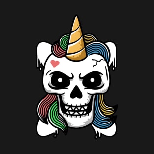 skull unicorn T-Shirt