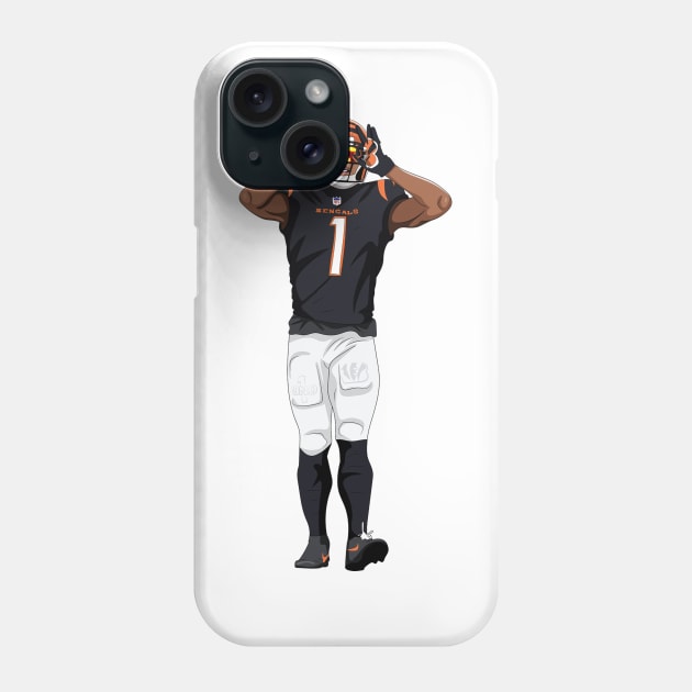 Jamarr Chase Phone Case by xavierjfong