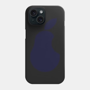 Iconic Pear Brand Dark Blue Phone Case