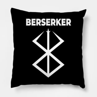 Berserker (White Text) Pillow