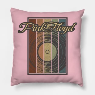 Pink Floyd Vynil Silhouette Pillow