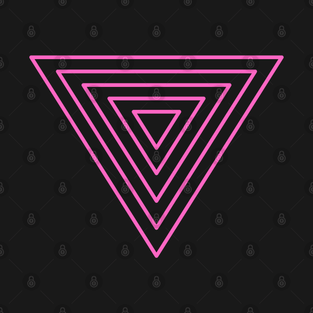 Pink Triangle - Gay Rights by TJWDraws
