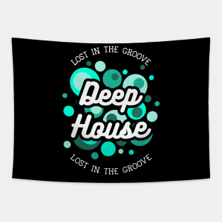 DEEP HOUSE  - bubbles Tapestry