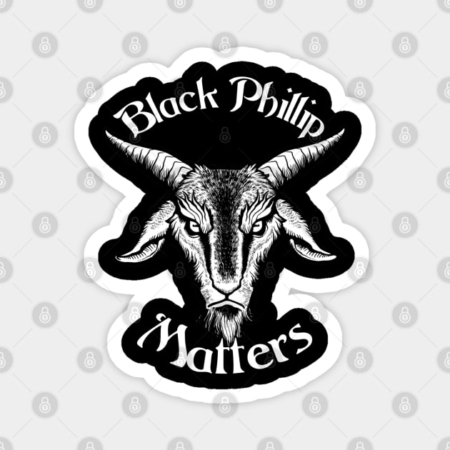 Black Phillip Matters Magnet by SHOP.DEADPIT.COM 