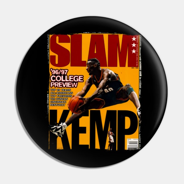 KEMP - SLAM Pin by Buff Geeks Art