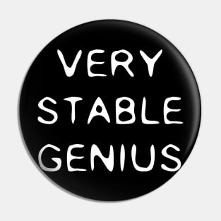 Very Stable Genius Pin