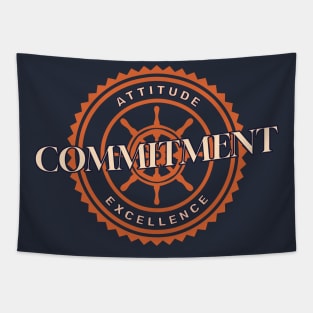 Attitude Commitment Excellence Tapestry