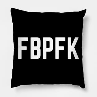 FBPFK White Straight Pillow