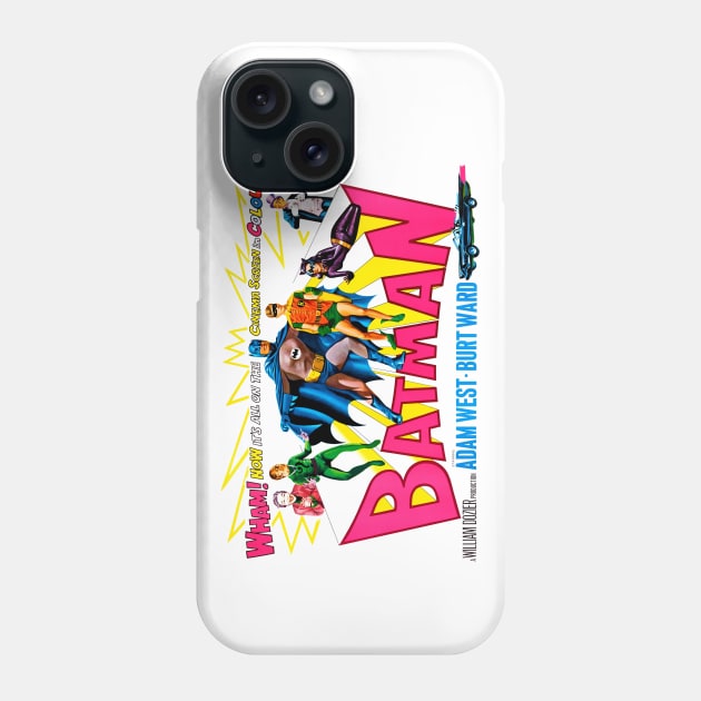 Biff Boom Pow: The Motion Picture Phone Case by Scum_and_Villainy