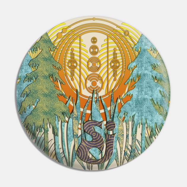 Mysterious Forest SCI String Cheese Incident Adventure Fun Festival Concert Trees Pin by Shayna