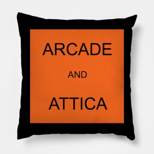 The Arcade & Attica Railroad Pillow