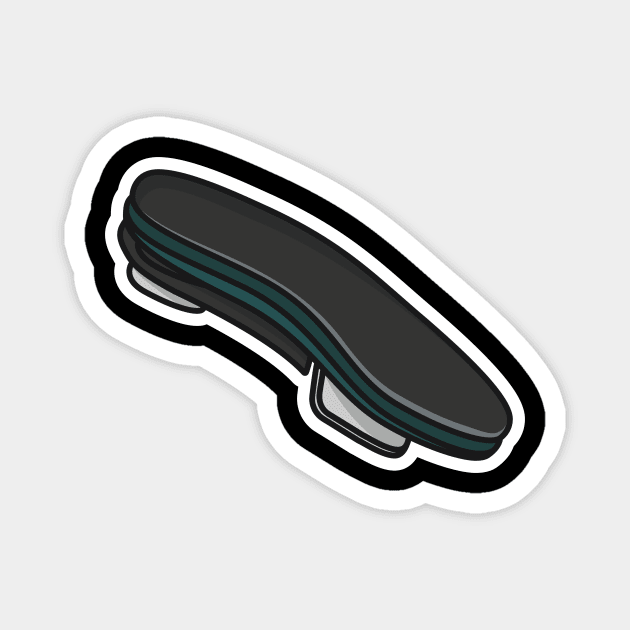 Comfortable Orthotics Shoe Insole, Arch Supports Sticker vector illustration. Fashion object icon concept. Insoles for a comfortable and healthy walk sticker design icon with shadow. Magnet by AlviStudio