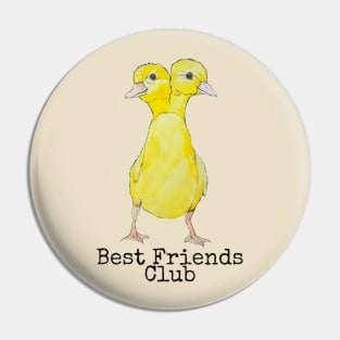 Best Friends Club Pin