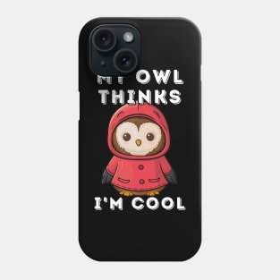 Cute Funny Owl Phone Case