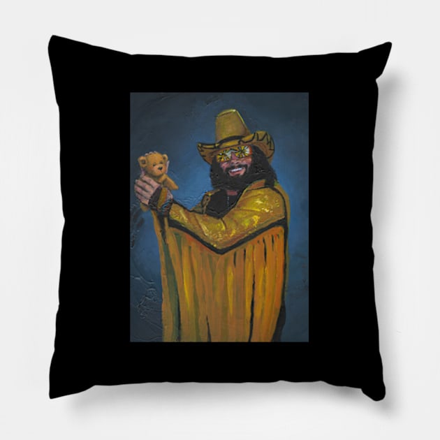 Macho Man Macho Mania Pillow by Geometc Style