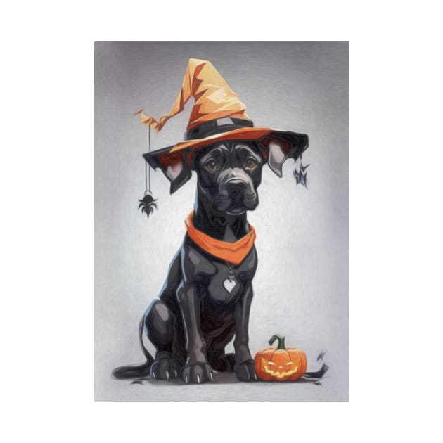 Great Dane Halloween Pup by NikkiBear67