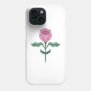 Protea pattern Phone Case