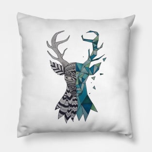 Origami Deer Pillow