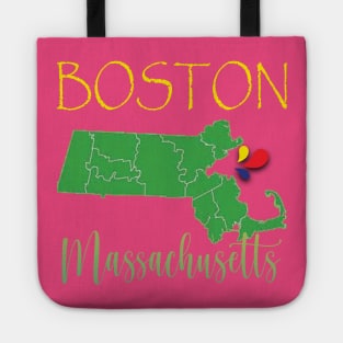 Boston Massachusetts Tote