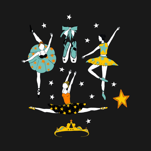 Discover Circus Ballet Dancers - Ballet - T-Shirt