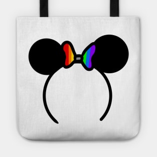 Rainbow Minnie Ears Tote