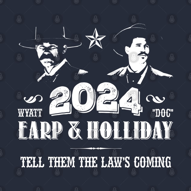 Wyatt Earp and Doc Holliday 2024 - Tombstone by hauntedjack