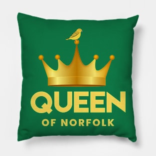 Queen of Norfolk Pillow