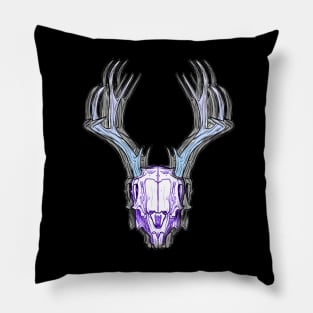 Glitch Deer Pillow