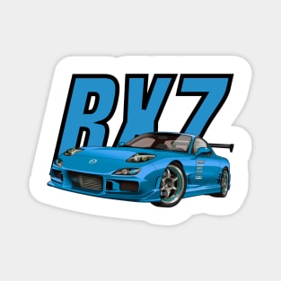 RX7 FD BLUE Magnet