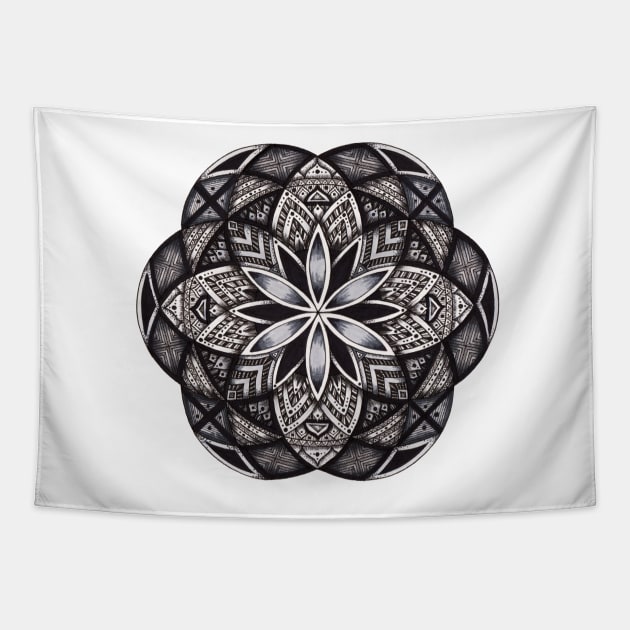 Mandala 5 Tapestry by Litedawn