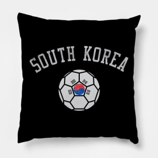 South Korea Soccer Team Heritage Flag Pillow