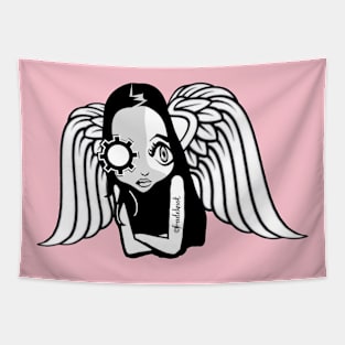 Delta Rose Angel Tapestry