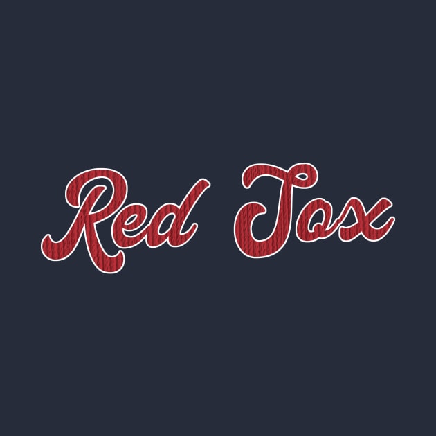 Red Sox Embroided by CovpaTees