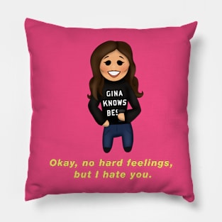 Gina Linetti Quote Chibi Pillow